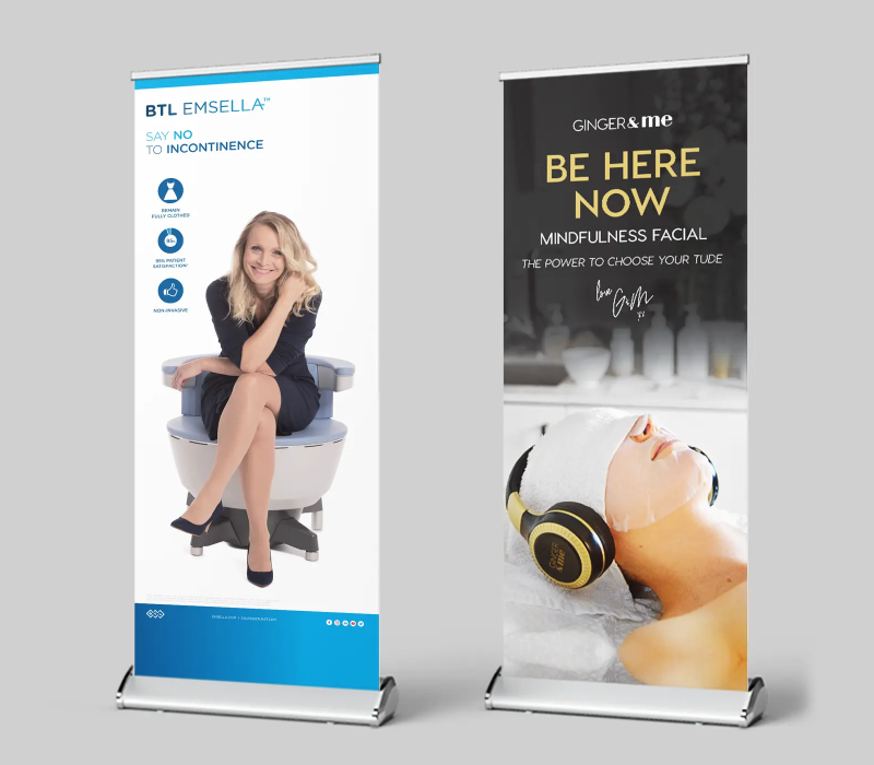 Pull Up Banner Stand 850 mm x 2000 mm